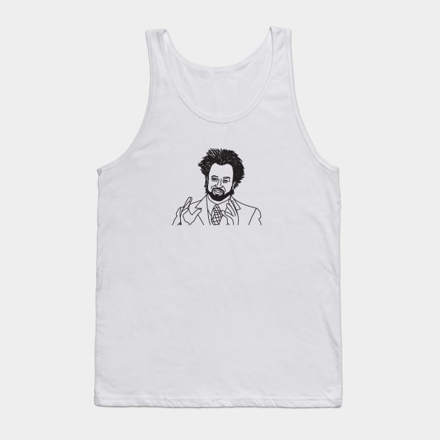 Ancient Aliens Meme Art Tank Top by Meme Gifts